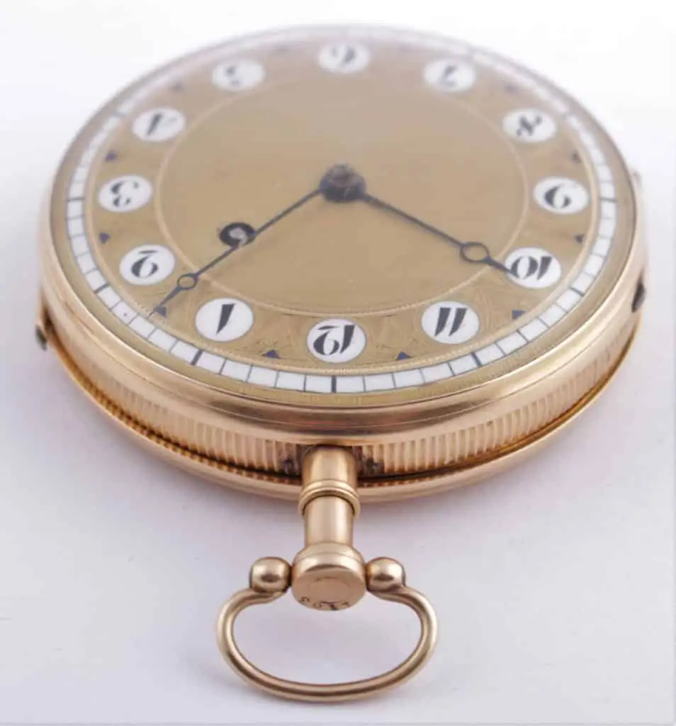 Gold pocket watch repair