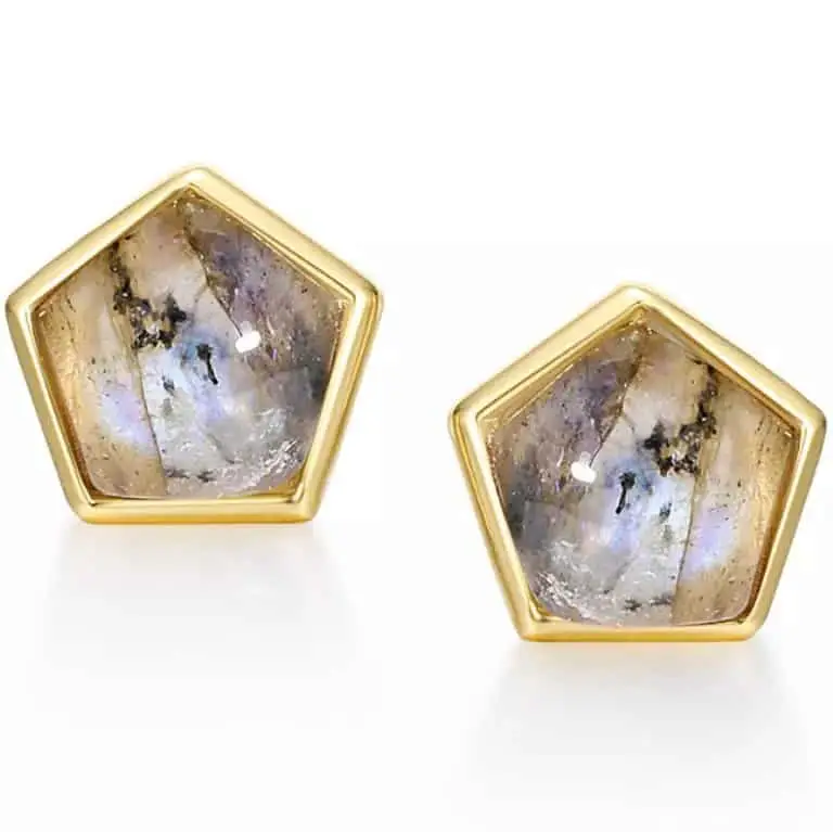 earring silver replating gold