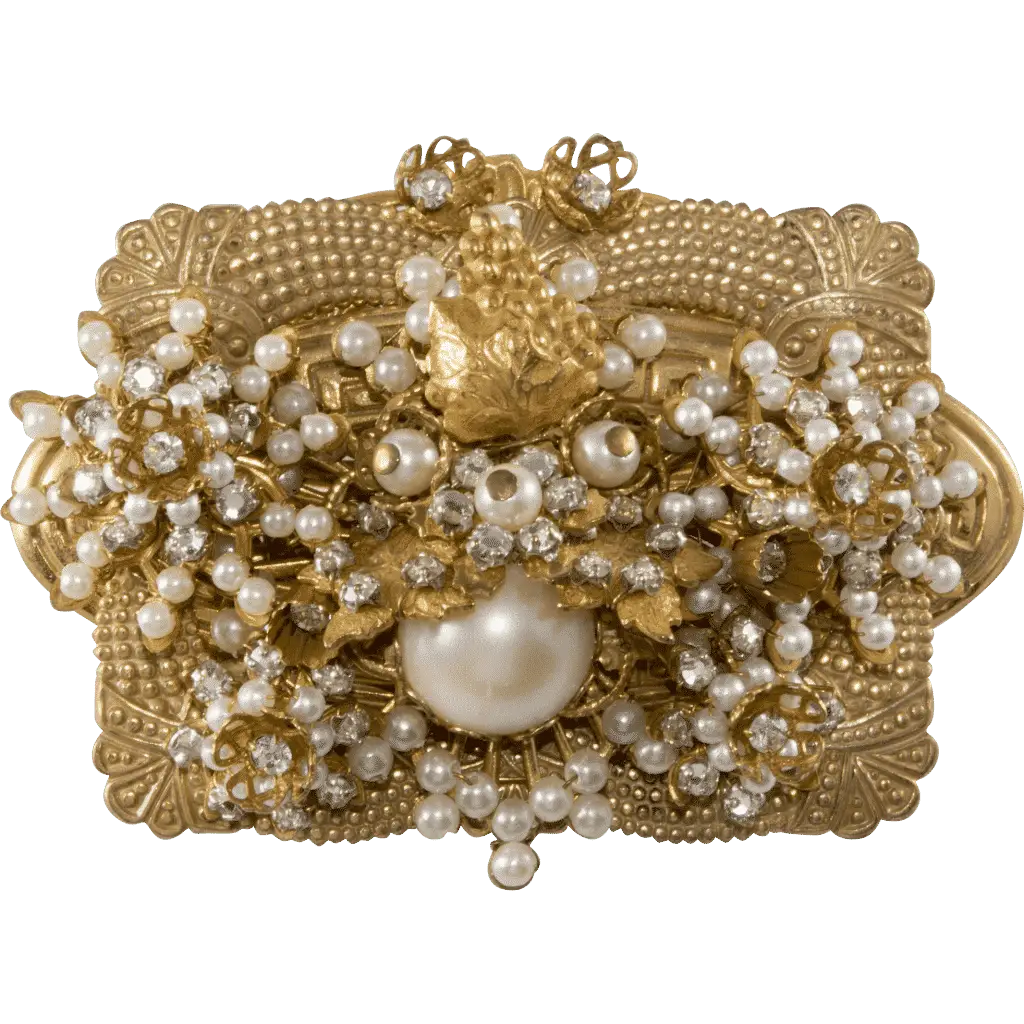 Gold Replating cuff bangle