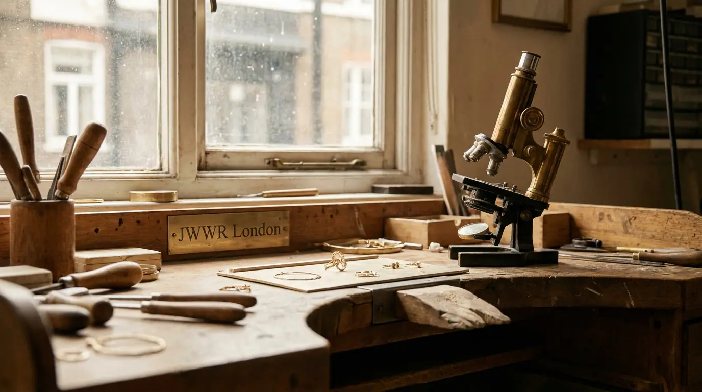Jewellery and watch restoration workshop Hatton Garden London