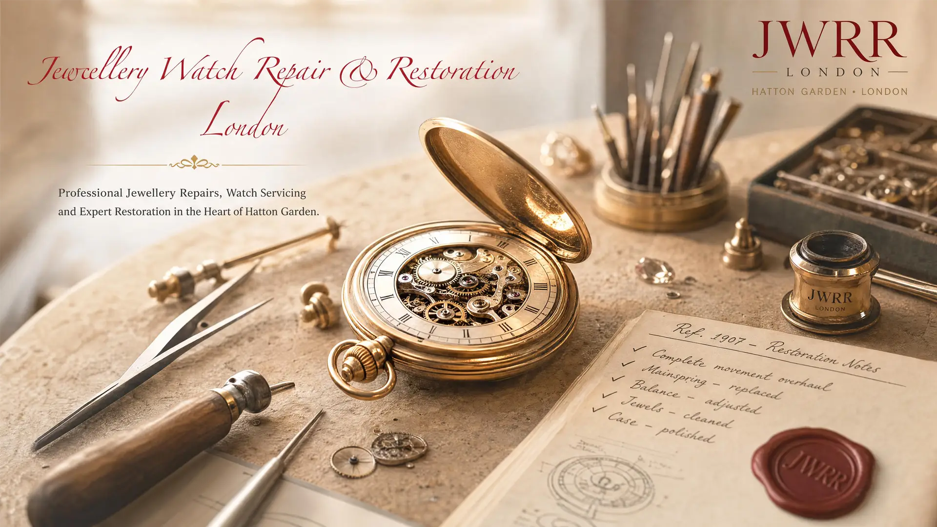 JWRR London Workshop — Appointment Request Under Review